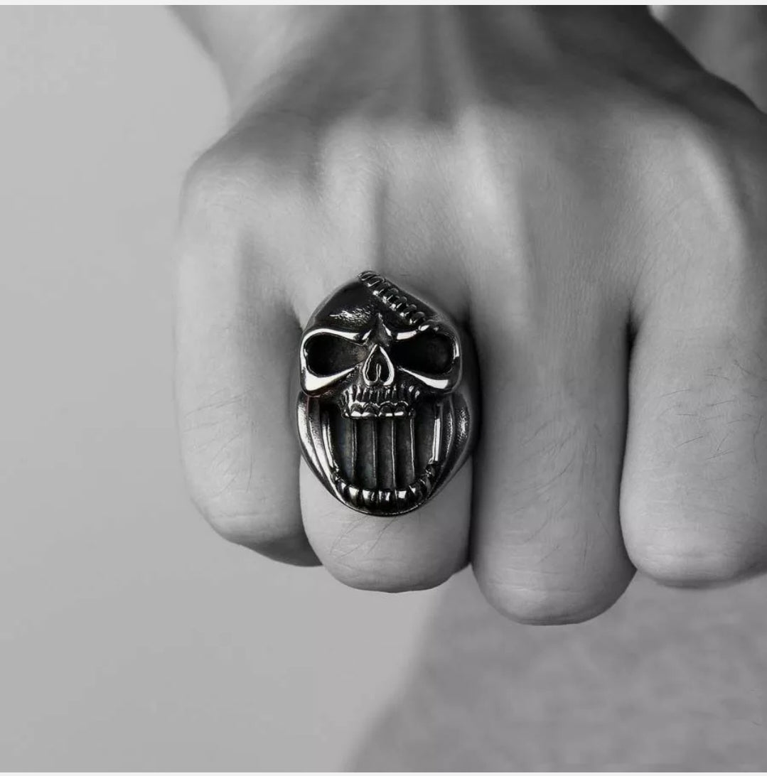 Skull Head Bottle Opener Ring