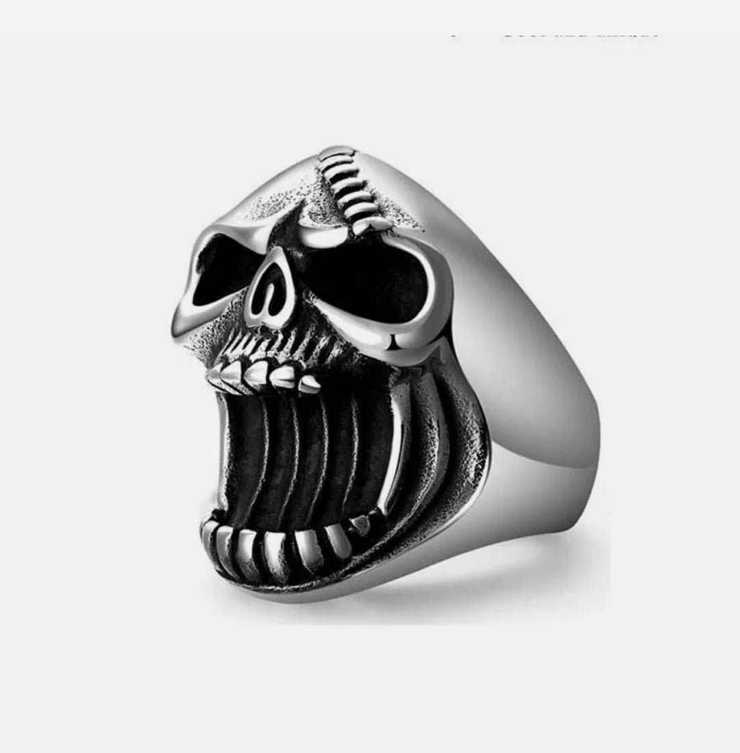 Skull Head Bottle Opener Ring