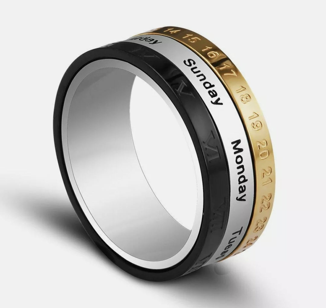 Rotating Calendar Ring